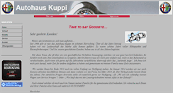 Desktop Screenshot of kuppi.de